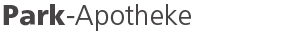Park-Apotheke Leipzig Second Logo
